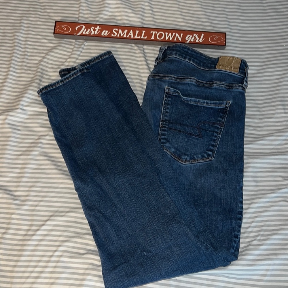 Dark wash jeans